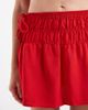 ASOS DESIGN ASOS DESIGN linen blend shirred waist mini skirt in red - part of a set - 2