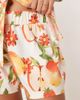 ASOS DESIGN ASOS DESIGN linen look shorts in fruit print - part of a set-White - 4