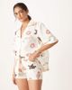 ASOS DESIGN ASOS DESIGN linen look shorts in vacation print-Multi - 2
