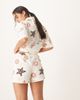 ASOS DESIGN ASOS DESIGN linen look shorts in vacation print-Multi - 4