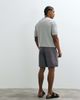 ASOS DESIGN ASOS DESIGN linen wide mid length short in gray - 3