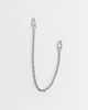 ASOS DESIGN ASOS DESIGN link jeans chain in silver - 1