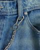 ASOS DESIGN ASOS DESIGN link jeans chain in silver - 4