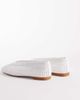 ASOS DESIGN ASOS DESIGN Lioness weave ballets in white - 4