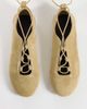 ASOS DESIGN ASOS DESIGN Liquorice lace up ballet flats in sand suedette-Neutral - 2