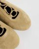 ASOS DESIGN ASOS DESIGN Liquorice lace up ballet flats in sand suedette-Neutral - 4