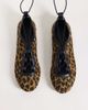 ASOS DESIGN ASOS DESIGN Liquorice lace up ballets in leopard-MULTI - 3
