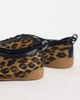 ASOS DESIGN ASOS DESIGN Liquorice lace up ballets in leopard-MULTI - 4