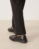 ASOS DESIGN ASOS DESIGN loafers in black leather with angled sole - 3