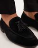 ASOS DESIGN ASOS DESIGN loafers in black velvet with tassel - 1