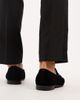 ASOS DESIGN ASOS DESIGN loafers in black velvet with tassel - 3