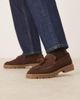ASOS DESIGN ASOS DESIGN loafers in brown suede with woven details and tassels - 4
