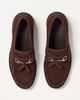 ASOS DESIGN ASOS DESIGN loafers in brown with cleated sole - 3