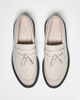 ASOS DESIGN ASOS DESIGN loafers in stone with tassel-Neutral - 4