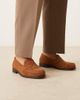 ASOS DESIGN ASOS DESIGN loafers in tan suede-Brown - 1