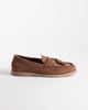 ASOS DESIGN ASOS DESIGN loafers in tan suede with tassel detailing and gum soles-Brown - 2