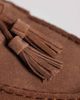 ASOS DESIGN ASOS DESIGN loafers in tan suede with tassel detailing and gum soles-Brown - 4