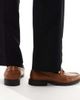 ASOS DESIGN ASOS DESIGN loafers in tan with snaffles-Brown - 3