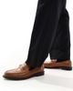 ASOS DESIGN ASOS DESIGN loafers in tan with snaffles-Brown - 4