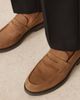 ASOS DESIGN ASOS DESIGN loafers in taupe suede-Neutral - 4