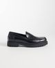 ASOS DESIGN ASOS DESIGN loafers with embossed text and cleated sole in black - 2