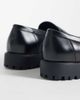 ASOS DESIGN ASOS DESIGN loafers with embossed text and cleated sole in black - 3