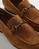 ASOS DESIGN ASOS DESIGN loafers with snaffle in tan suede-Brown - 3