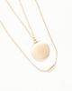 ASOS DESIGN ASOS DESIGN locket pendant 2 pack necklace in gold - 2