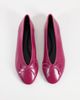 ASOS DESIGN ASOS DESIGN Lola soft bow detail ballet flats in raspberry-pink - 2