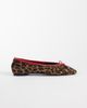 ASOS DESIGN ASOS DESIGN Lola soft bow detail ballets in leopard and red-MULTI - 2