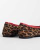 ASOS DESIGN ASOS DESIGN Lola soft bow detail ballets in leopard and red-MULTI - 4