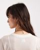 ASOS DESIGN ASOS DESIGN long corded necklace with tassel pendant in black - 2