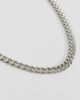 ASOS DESIGN ASOS DESIGN long curb chain necklace in silver tone - 2