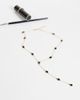 ASOS DESIGN ASOS DESIGN long lariat necklace with multi stone detail in gold tone - 2