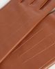 ASOS DESIGN ASOS DESIGN long leather gloves in dark tan-Brown - 2