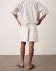 ASOS DESIGN ASOS DESIGN long length denim jort in ecru-White - 3