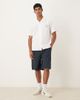 ASOS DESIGN ASOS DESIGN long length pull on shorts in navy pinstripe-Multi - 2