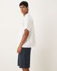 ASOS DESIGN ASOS DESIGN long length pull on shorts in navy pinstripe-Multi - 4