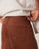 ASOS DESIGN ASOS DESIGN long length suede look jorts in brown - 2