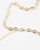 ASOS DESIGN ASOS DESIGN long necklace with sardine pendant in gold tone - 4