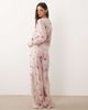 ASOS DESIGN ASOS DESIGN long sleeve pajama set in pumpkin print-Multi - 4