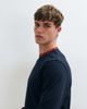 ASOS DESIGN ASOS DESIGN long sleeve ringer top in navy - 4