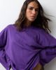 ASOS DESIGN ASOS DESIGN long sleeve skate t-shirt in purple - 1