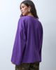 ASOS DESIGN ASOS DESIGN long sleeve skate t-shirt in purple - 4