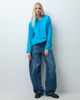 ASOS DESIGN ASOS DESIGN long sleeve v neck t-shirt in turquoise-Blue - 3
