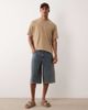 ASOS DESIGN ASOS DESIGN longer length denim jorts in mid wash blue with tint - 2