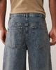 ASOS DESIGN ASOS DESIGN longer length denim jorts in mid wash blue with tint - 4