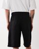 ASOS DESIGN ASOS DESIGN longer length jorts in black twill with exposed buttons - 4