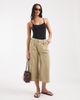 ASOS DESIGN ASOS DESIGN longline bermuda shorts in sand wash-Neutral - 1