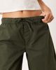 ASOS DESIGN ASOS DESIGN longline boxer shorts in paper touch cotton in khaki-Green - 2